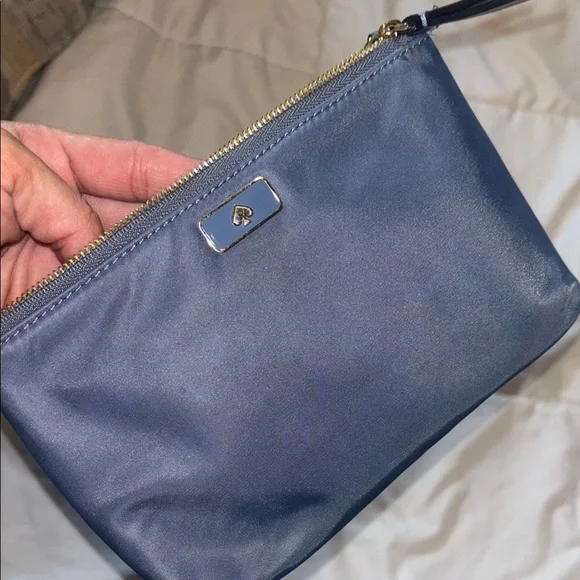 Like New Kate Spade ♠️ Navy Blue Women's Clutch - Picture 7 of 7